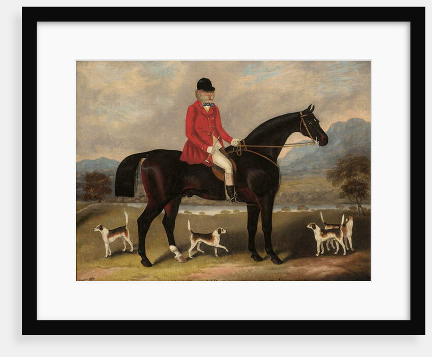 John Dawson Duckett on Lad, 1856 by Samuel Spode