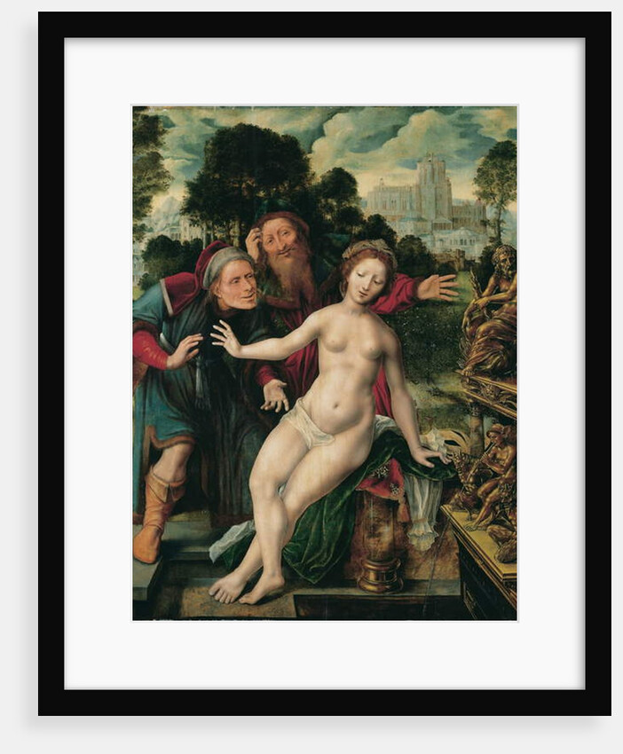 Susannah and the Elders by Jan Massys or Metsys