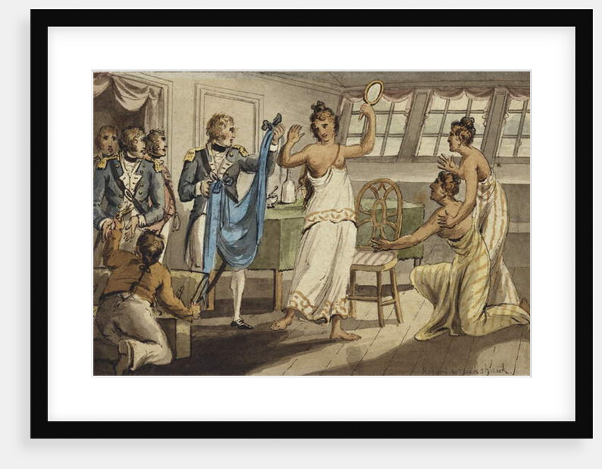 Otahitiano by Isaac Robert Cruikshank