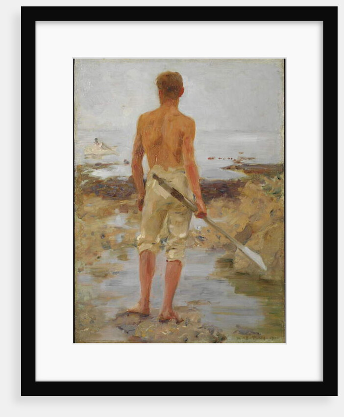 A Boy with an Oar by Henry Scott Tuke