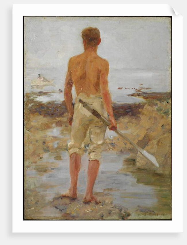 A Boy with an Oar by Henry Scott Tuke