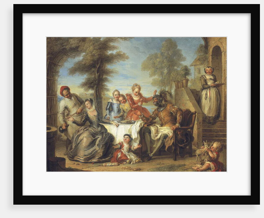 Don Quixote at the Inn by Charles Antoine Coypel