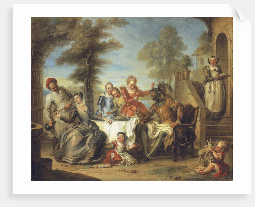 Don Quixote at the Inn by Charles Antoine Coypel