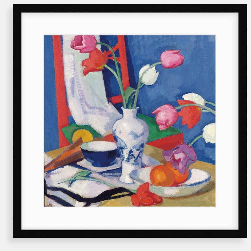Red Chair and Tulips, c.1919 by Samuel John Peploe