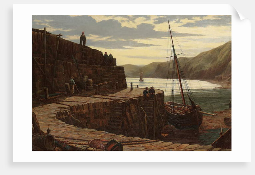 At the Quayside by Thomas Barrett