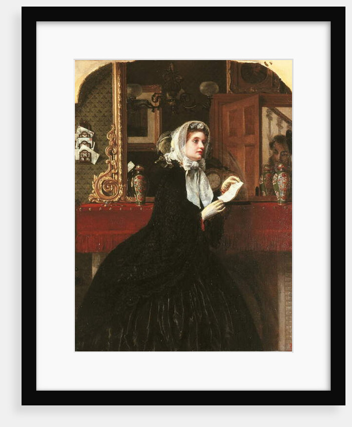 The Love Letter 1861 by Rebecca Solomon
