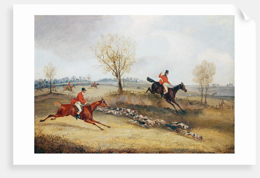 Over the Fence by Henry Thomas Alken