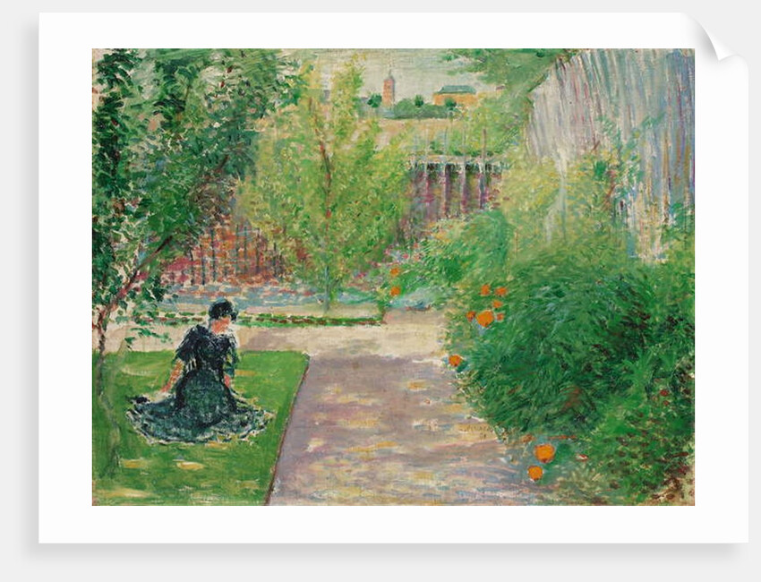 Sunny Garden, 1908 by August Macke