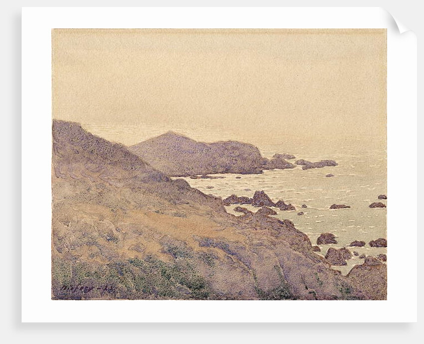 California Coast, 1923 by Gunnar Widforss