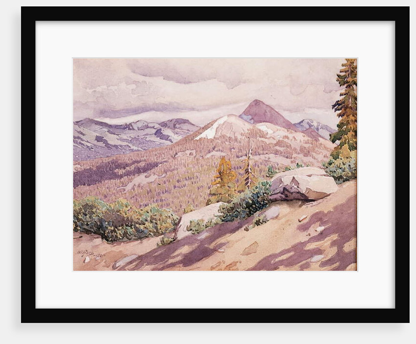 High Sierra, 1921 by Gunnar Widforss