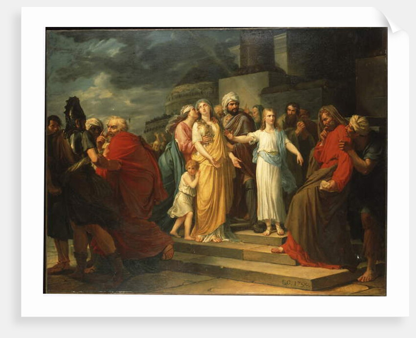 Daniel proving Susanna's Innocence by Francois Pascal Simon Baron Gerard