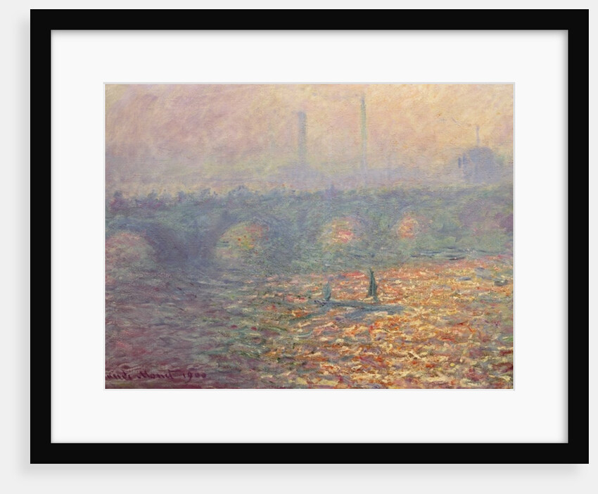 Waterloo Bridge, 1900 by Claude Monet