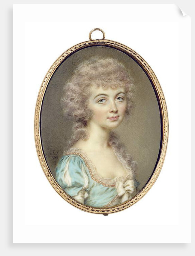 Elizabeth Anne Oakes, 1786 by John Smart