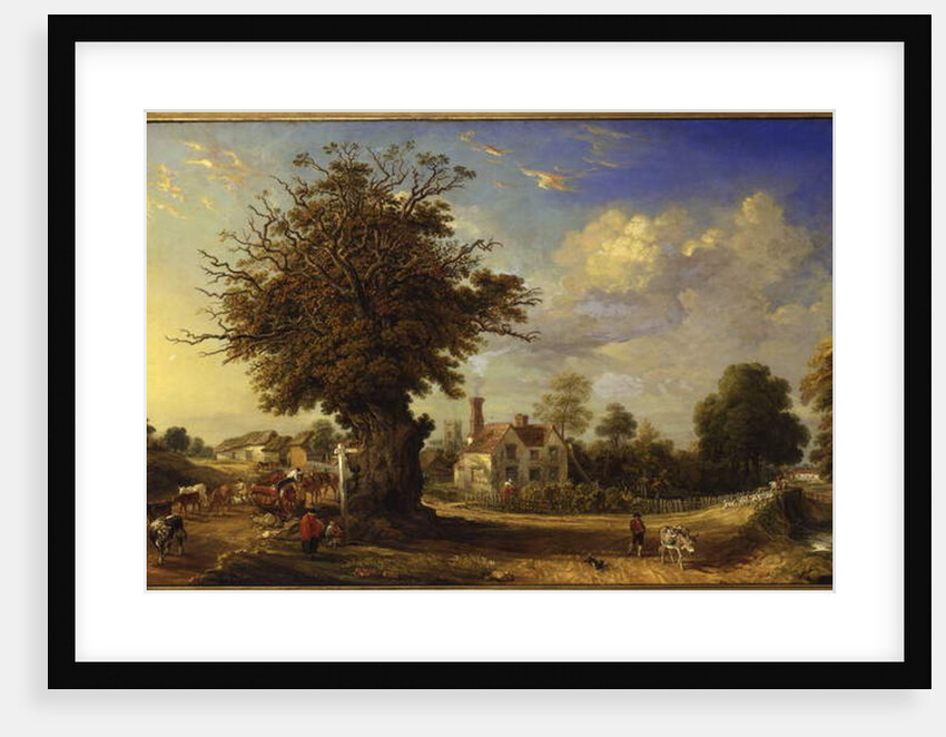 The Yeldham Oak at Great Yeldham, Essex, 1833 by James Ward