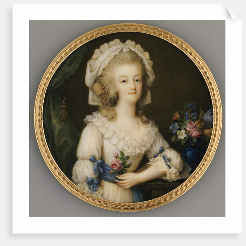 A fine and important miniature of Queen Marie-Antoinette, c.1780-85 by Ignace Jean Victor Campana