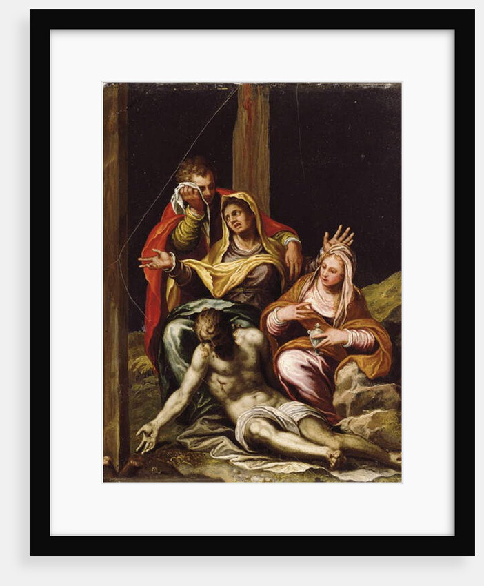 The Lamentation Over the Dead Christ by Paolo Farinati