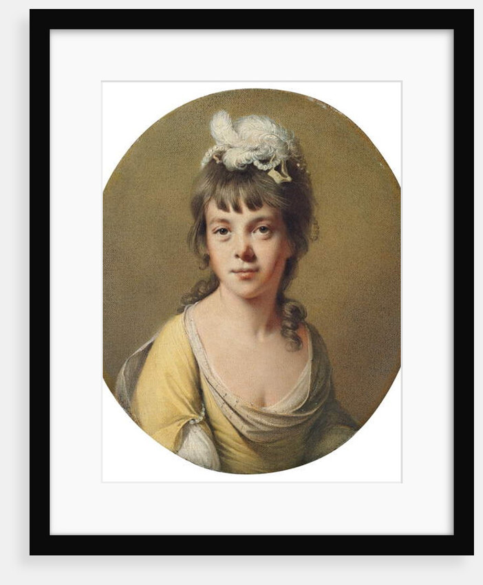 Portrait of Miss Harriet Hope by Joseph Wright of Derby