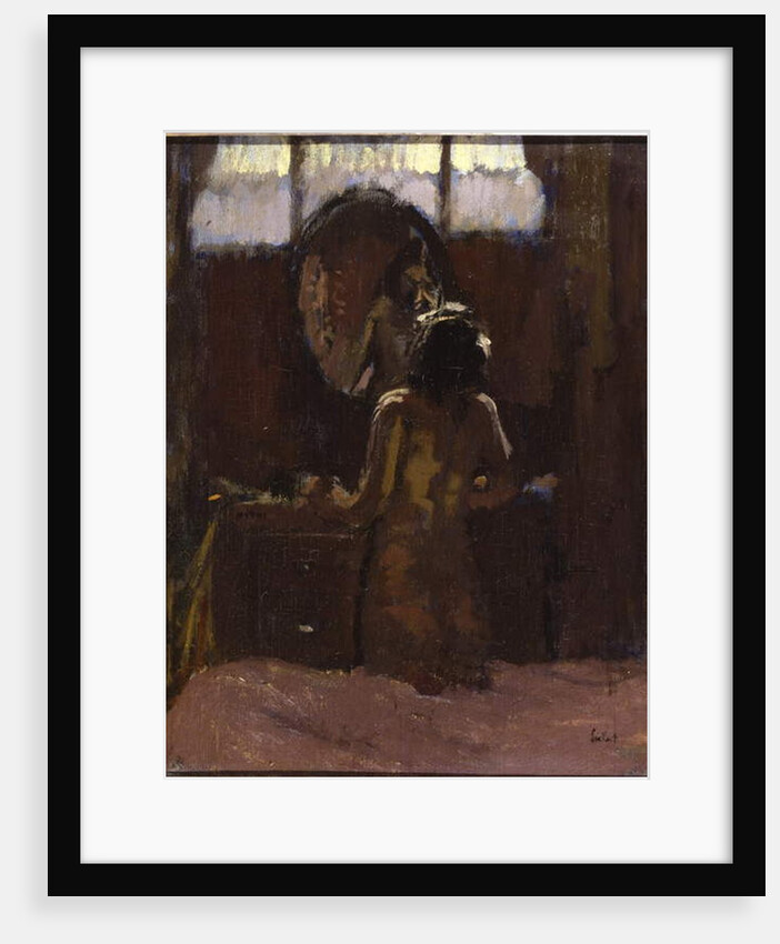 Nude Before a Mirror, Mornington Crescent by Walter Richard Sickert