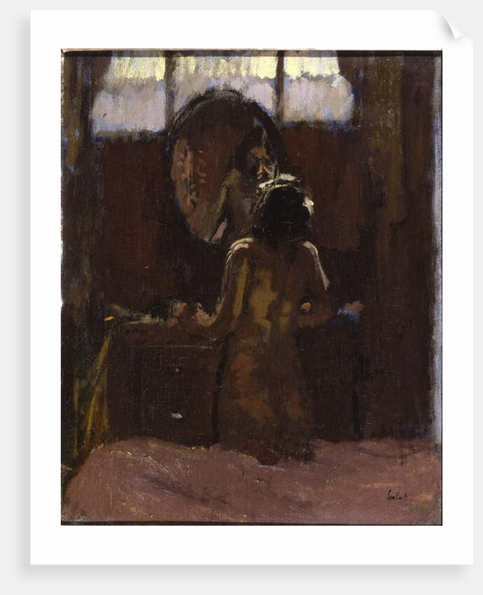 Nude Before a Mirror, Mornington Crescent by Walter Richard Sickert