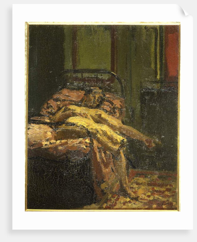 Girl on a Bed, Mornington Crescent by Walter Richard Sickert
