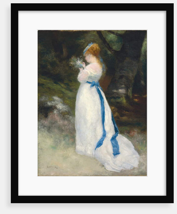 Portrait of Lise, 1867 by Pierre Auguste Renoir