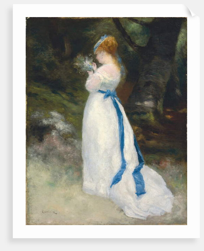 Portrait of Lise, 1867 by Pierre Auguste Renoir