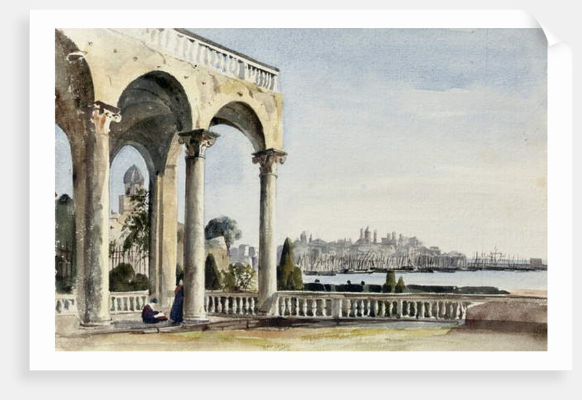 The Villa Doria at Genoa, 1829 by Robert Henry Cheney
