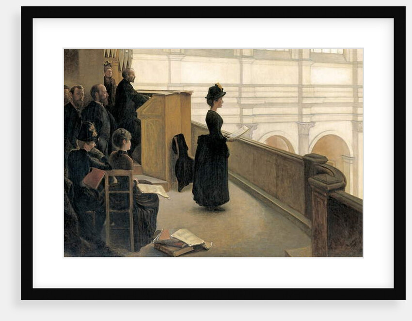 The Rehearsal in the Choir Loft by Henri Lerolle