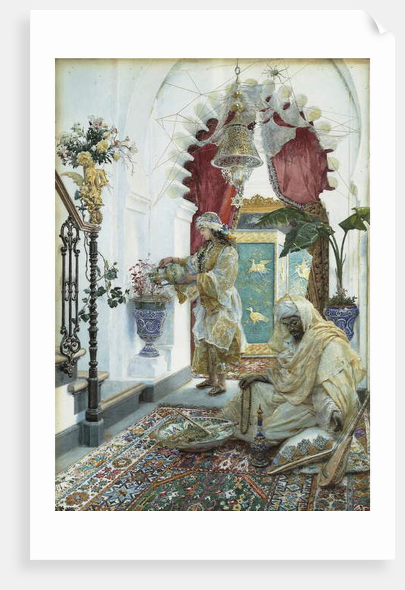 An oriental atrium by Josep Tapiro Baro