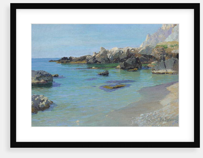 On the Capri Coast by Paul von Spaun