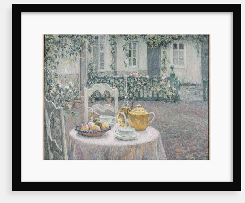 The Pink Tablecloth, 1924 by Henri Eugene Augustin Le Sidaner