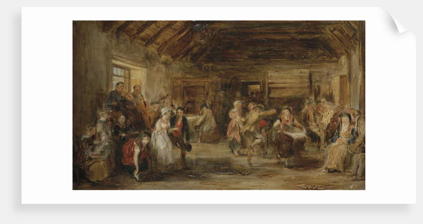 The Penny Wedding, A Sketch, 1830 by David Wilkie