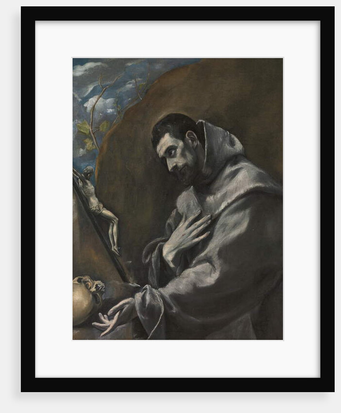 Saint Francis of Assisi in Meditation by El Greco