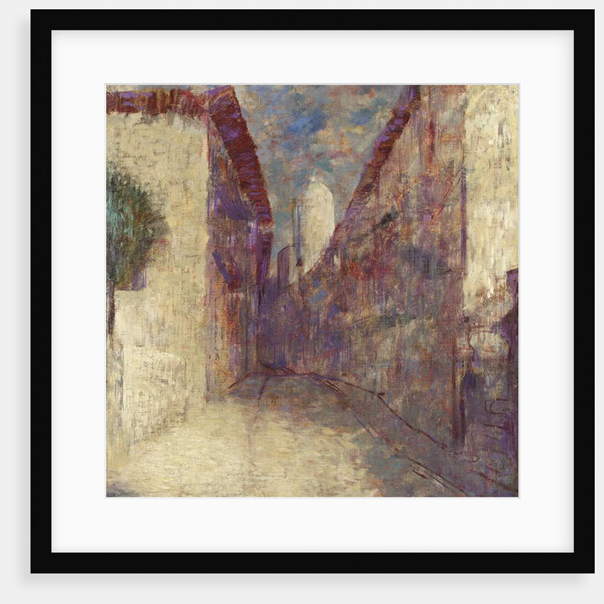 Street in Fontarabie by Odilon Redon