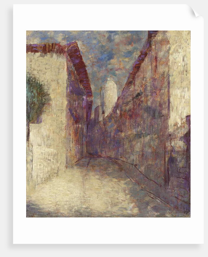Street in Fontarabie by Odilon Redon
