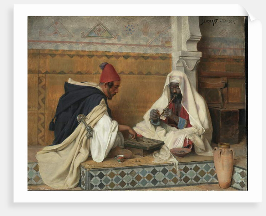 A Game of Draughts by Jean Discart