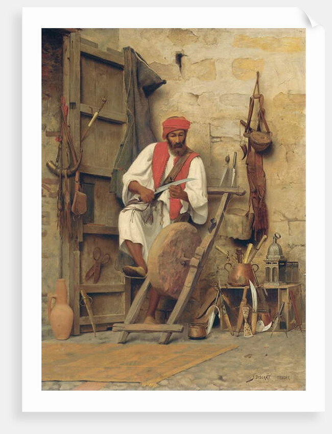 L'Aiguiseur, Tanger by Jean Discart