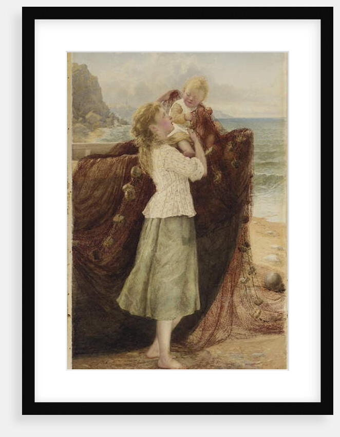 A Fisherman's Children, 1881 by Samuel McCloy