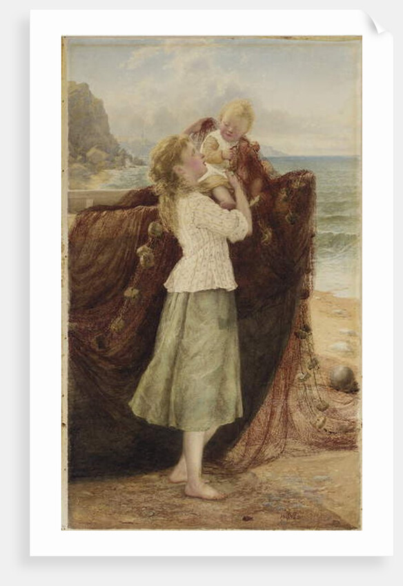 A Fisherman's Children, 1881 by Samuel McCloy