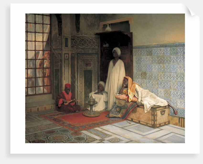 The Guards of the Harem by Ludwig Deutsch