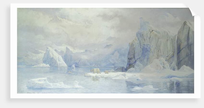 East Glacier, Spitzbergen, 1905 by Tristram Ellis