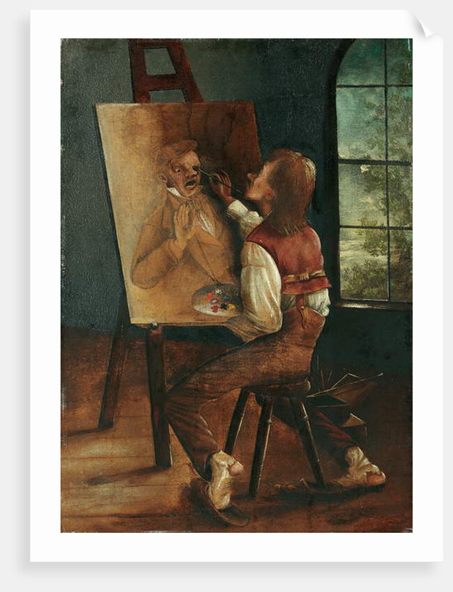 Self portrait by David Claypoole Johnston