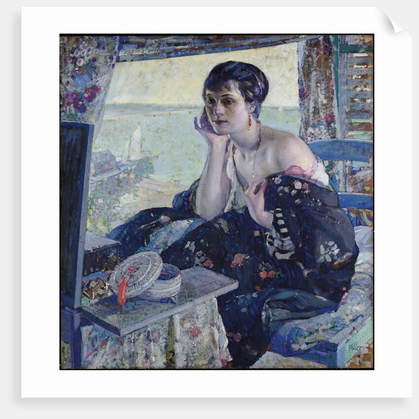 Woman by a Window by Richard Emil Miller