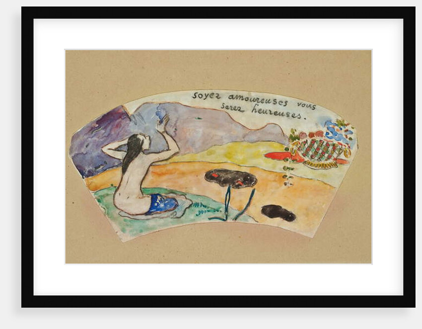 Be In Love You Will Be Happy, 1894 by Paul Gauguin