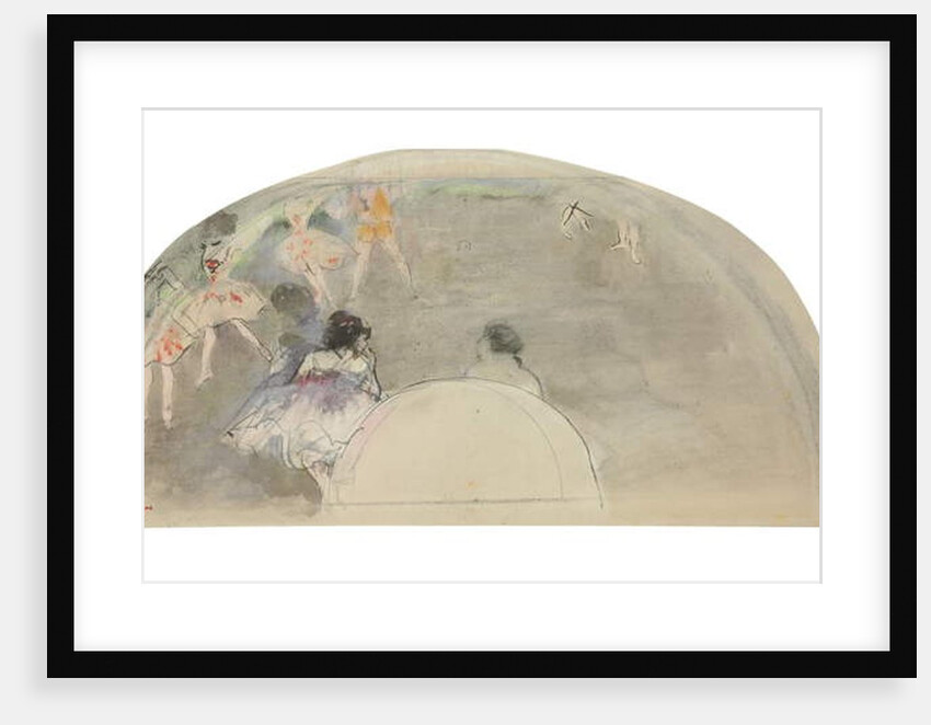 Ballet scene, c.1880 by Edgar Degas