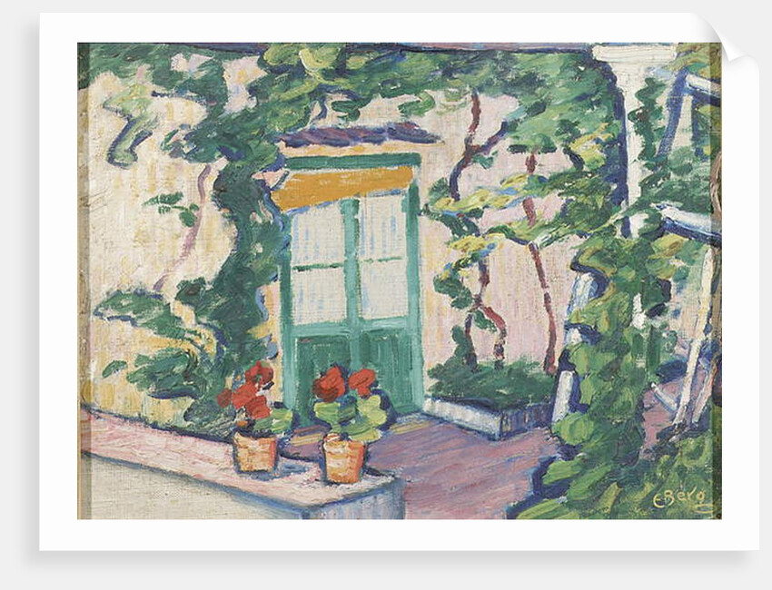 Osteria, Capri by Else Berg