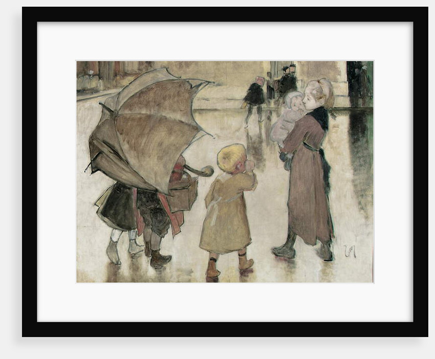 Return to School by Henri Jules Jean Geoffroy
