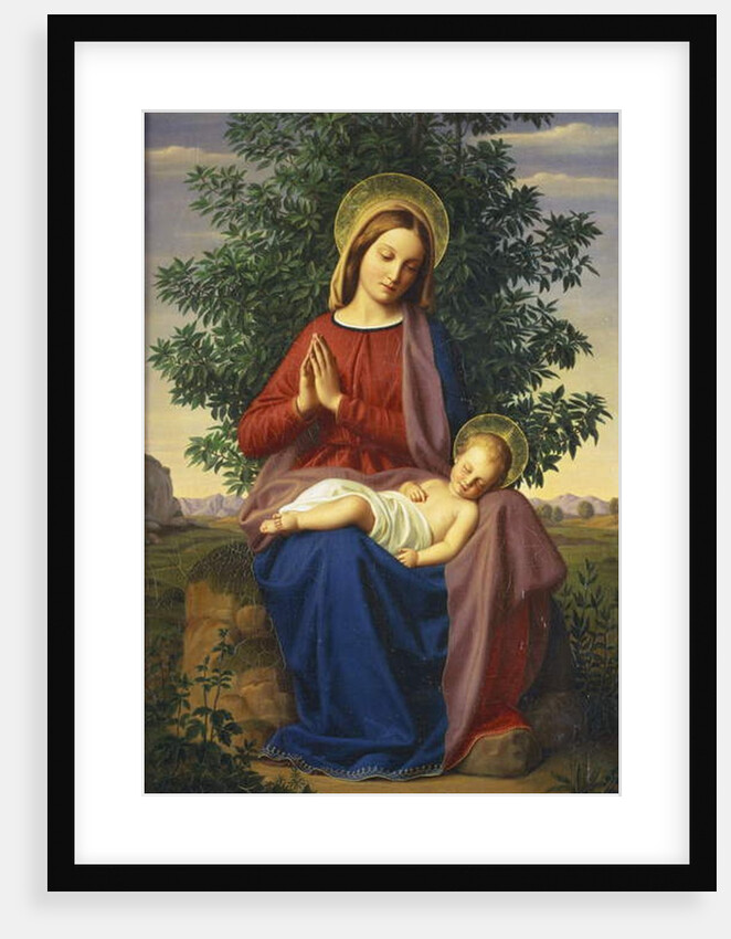 The Madonna and Child, 1855 by Julius Schnorr von Carolsfeld