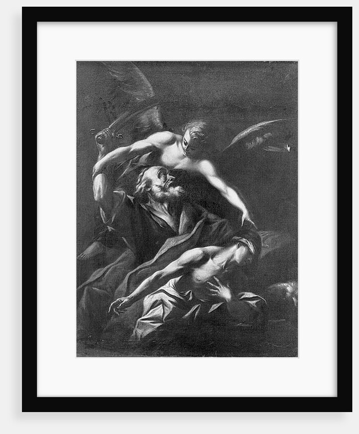 The Sacrifice of Isaac by Giovanni Lanfranco