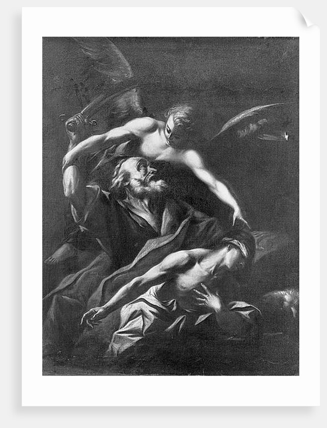 The Sacrifice of Isaac by Giovanni Lanfranco